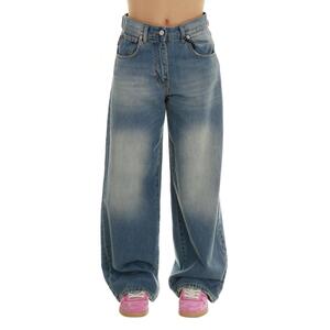 JEANS BELLA EFFETTO VINTAGE BLU